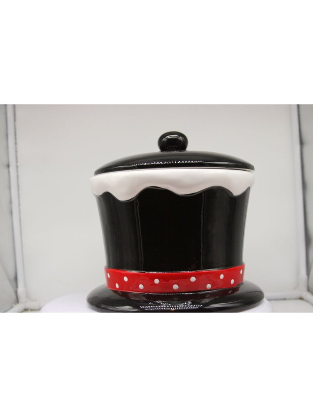 Cookie Jar - Let it Snow Tophat Cookie Jar - Picture 2 of 6